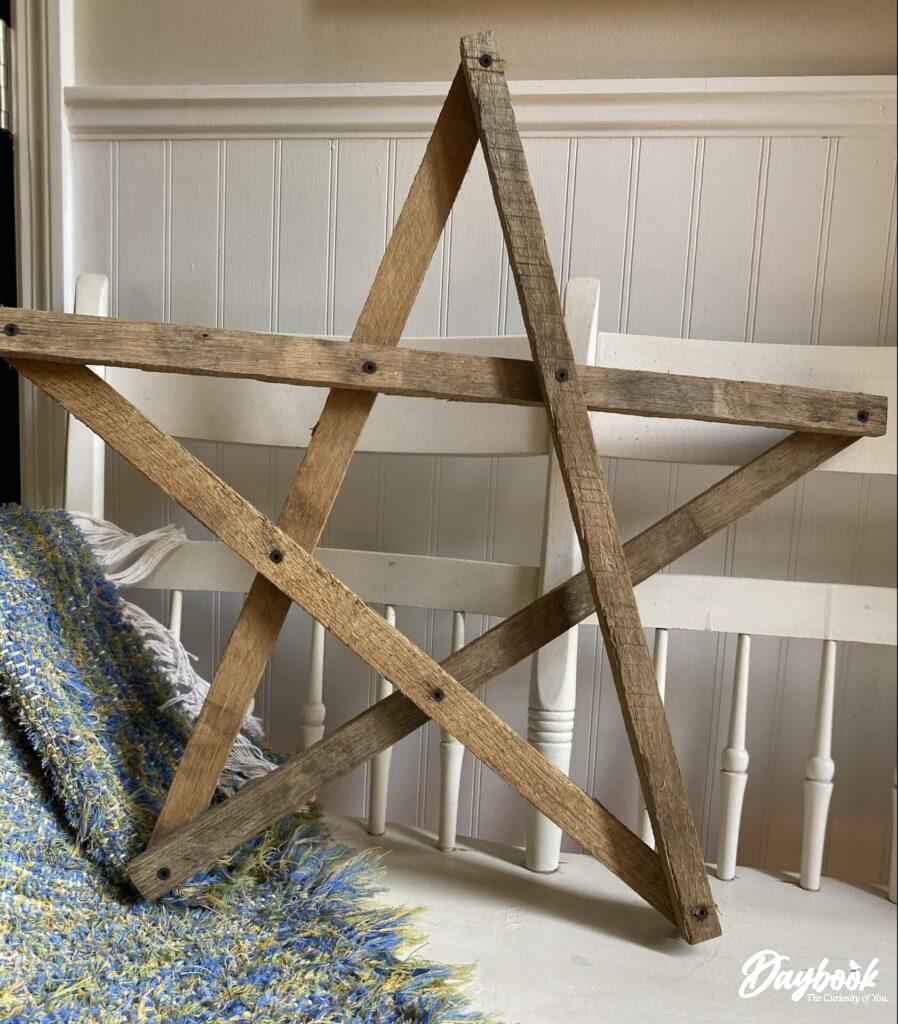 wooden star