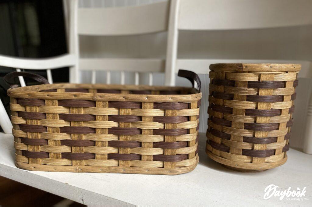 2 Amish baskets