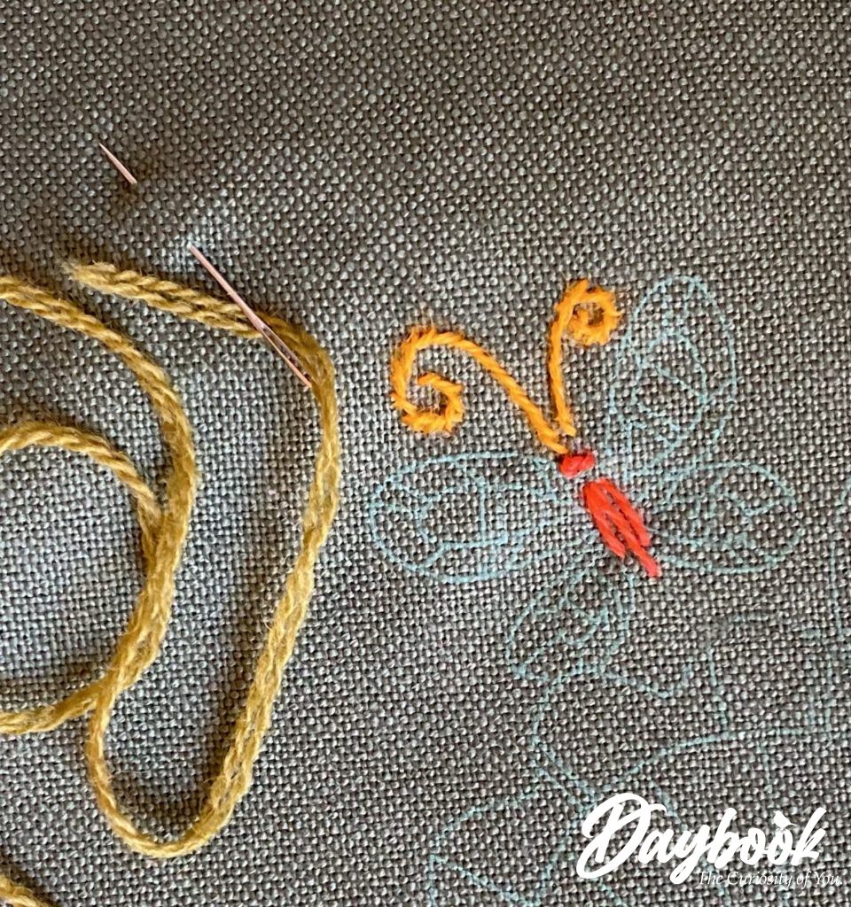 crewel embroidery kit