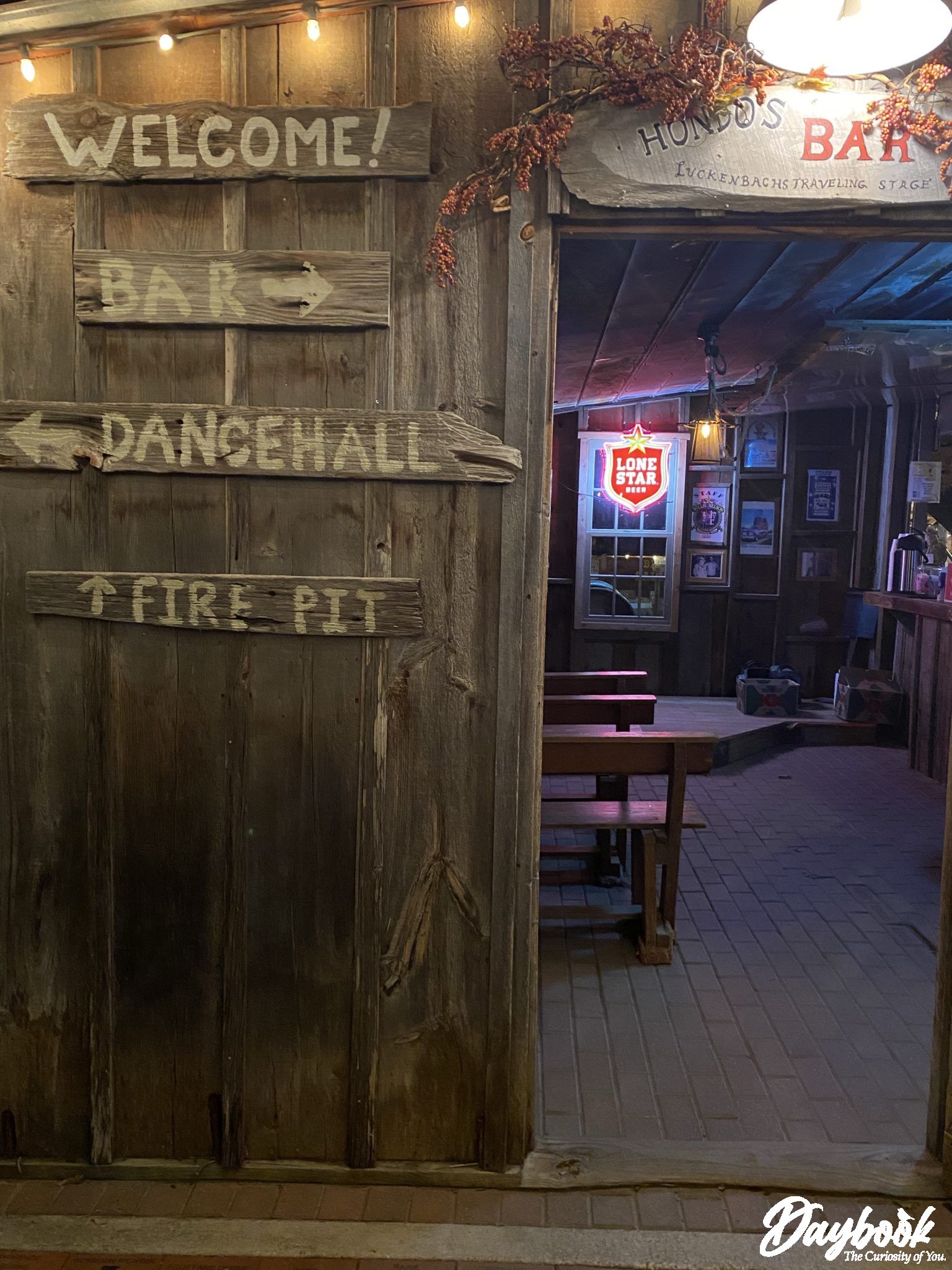 Inside Luckenbach dancehall