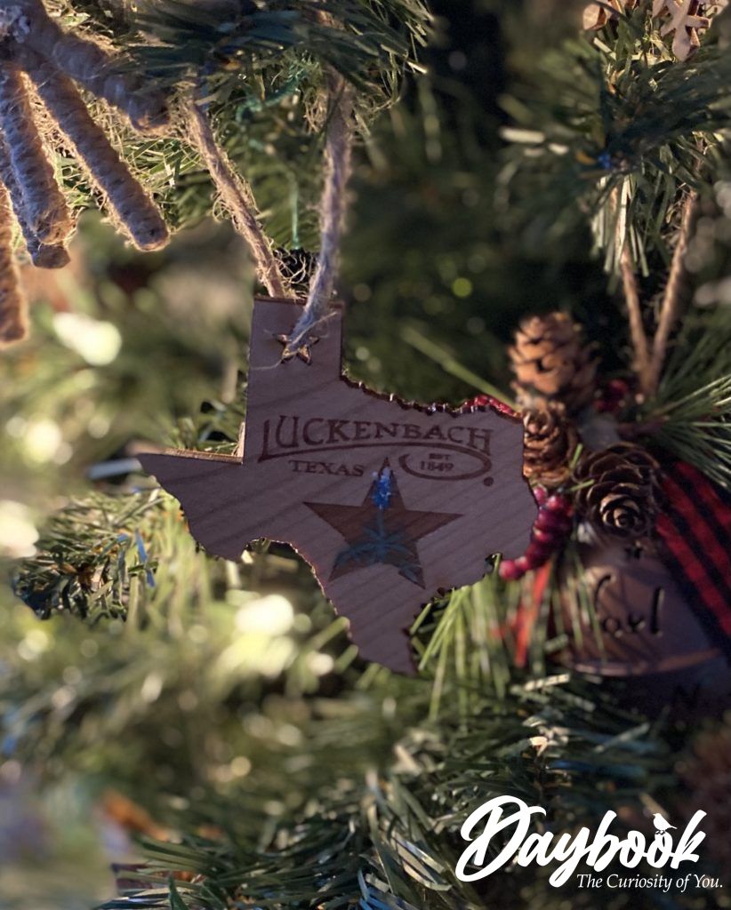 Luckenbach Texas ornament